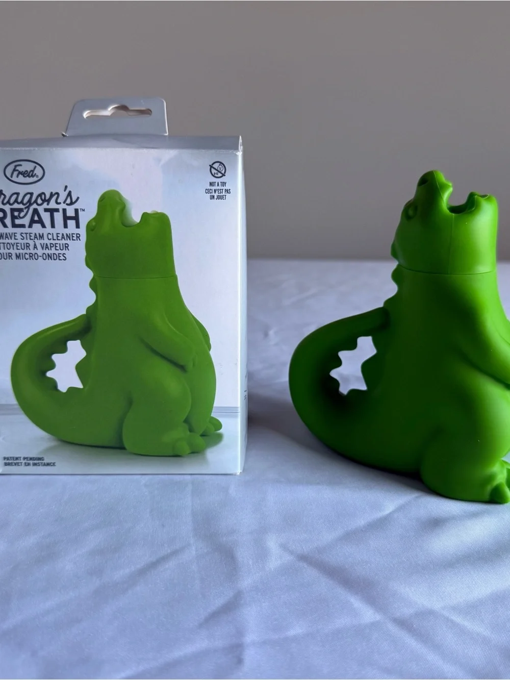 Fred Dragon's Breath Microwave Steam Cleaner - Green